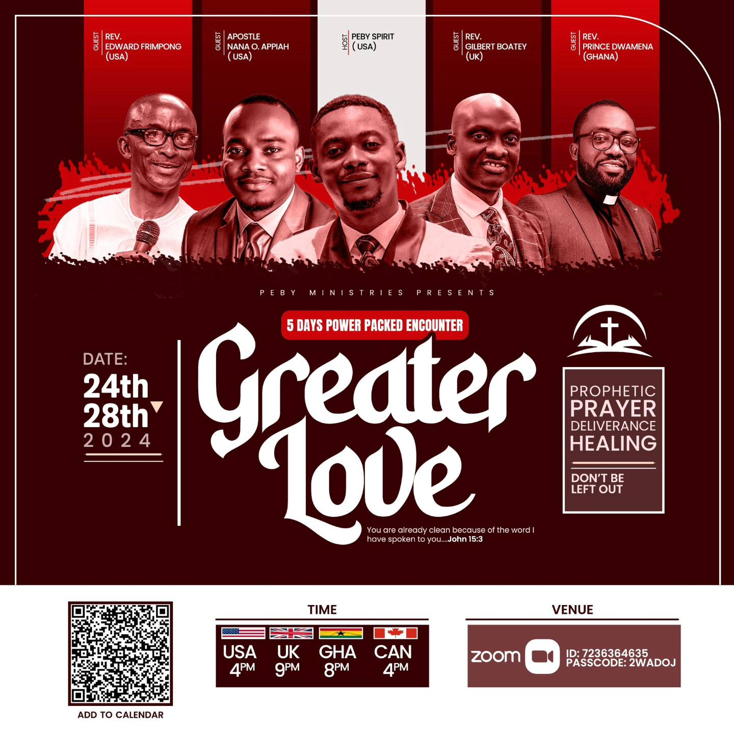 GREATER LOVE